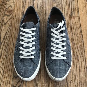 Toms Lenox Black Chambray Mix New